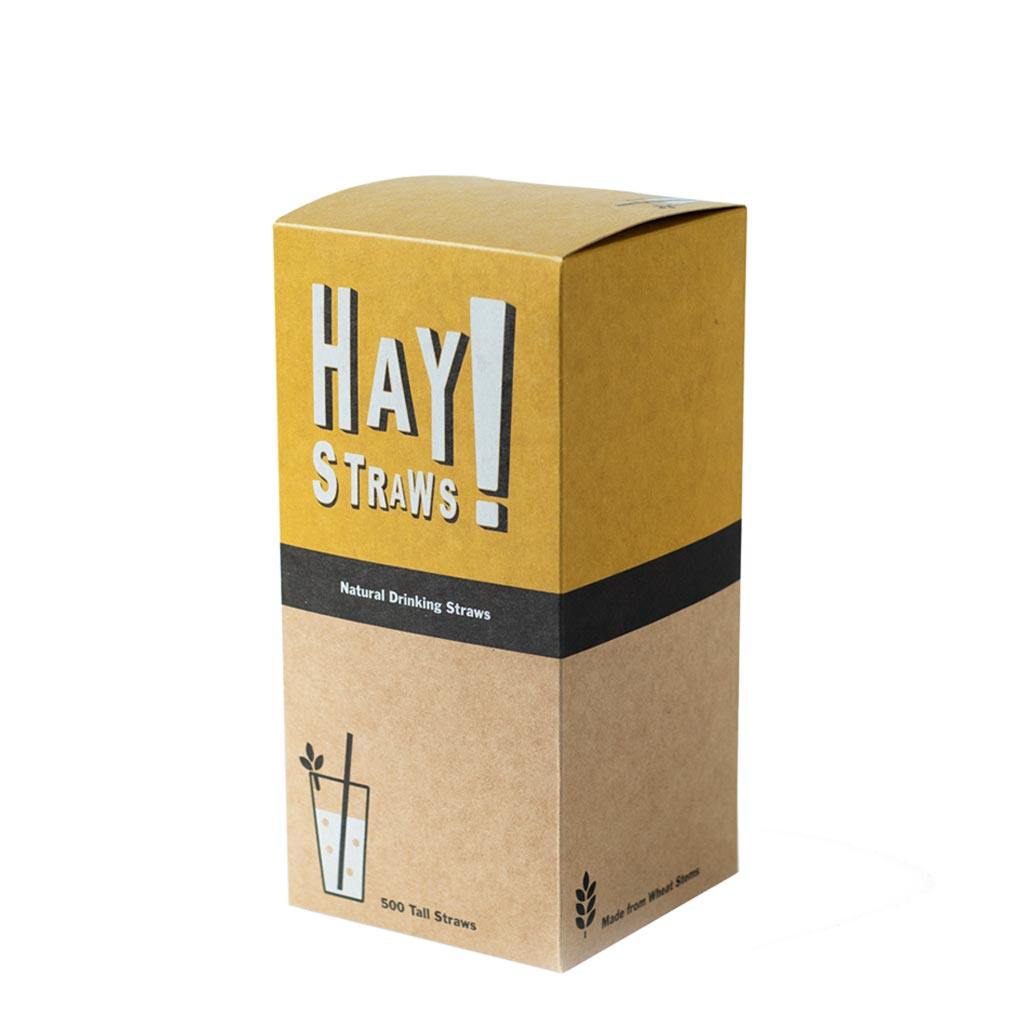 500 boîtes de format biologique tall  hay straws