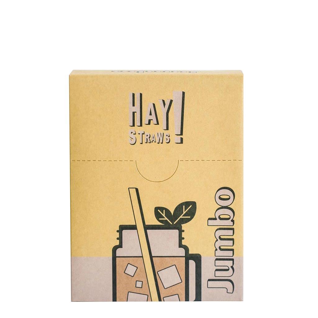 Hay! Straws | 15 Pack Jumbo 8 Drinking Straws | Great for Smoothies