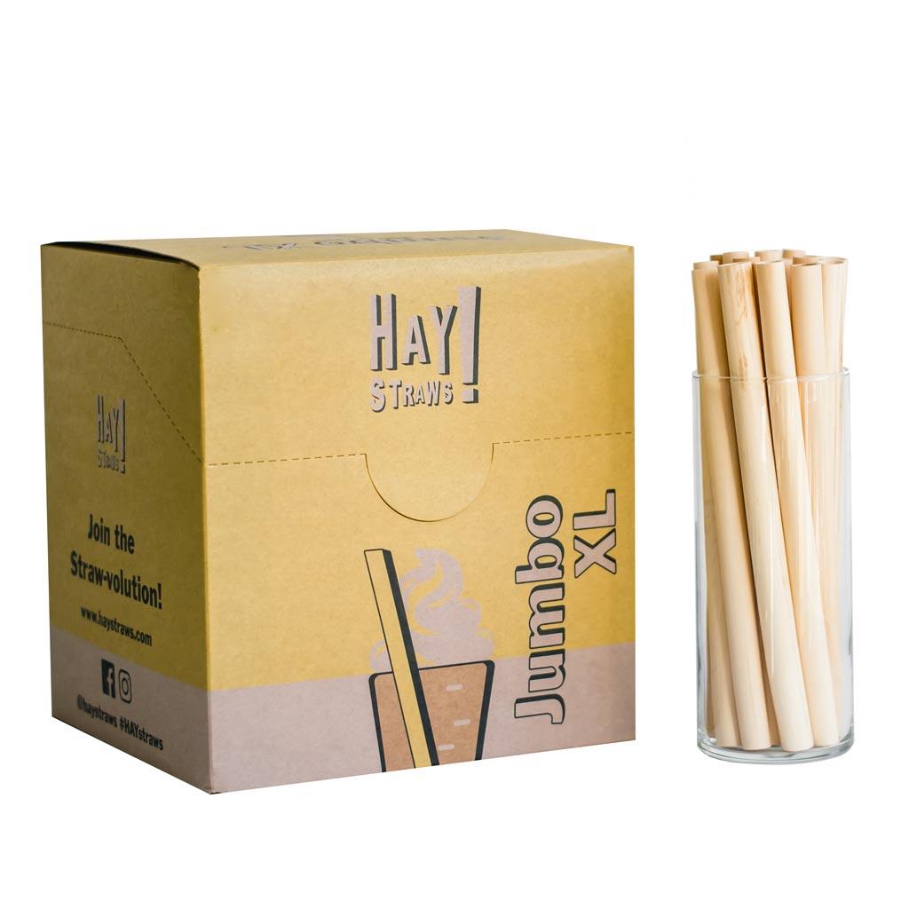 250 box of durable jumbo XL size reed straws