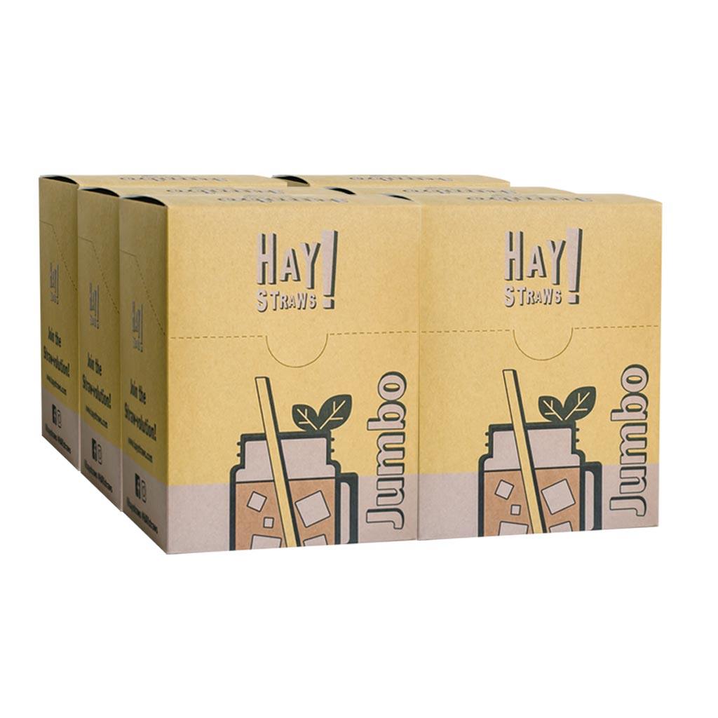 6 x 250 box of natural jumbo size reed straws