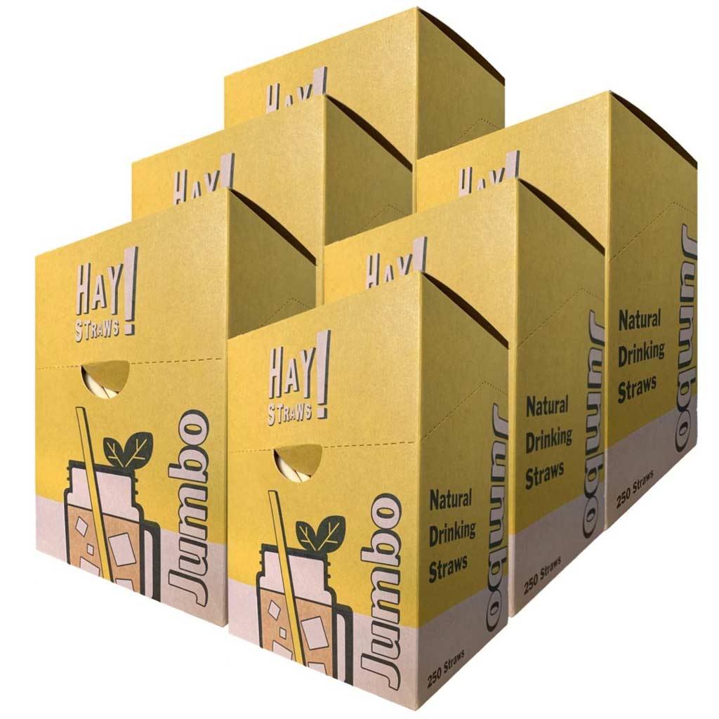 Natuurlijke biologische smoothie rietjes 250 box -1500 - geen avocado rietjes